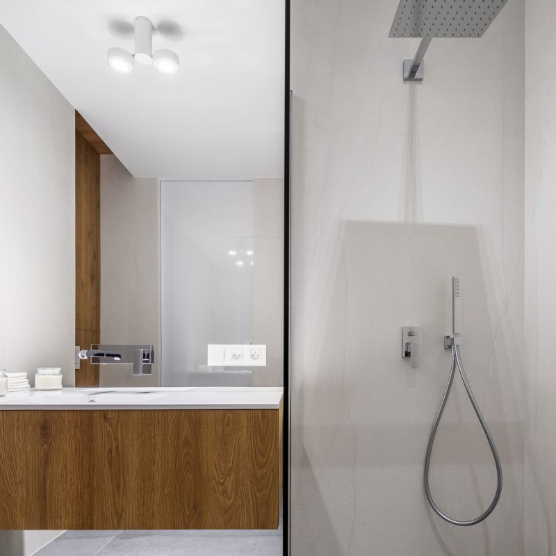 Contemporary Shower Controls