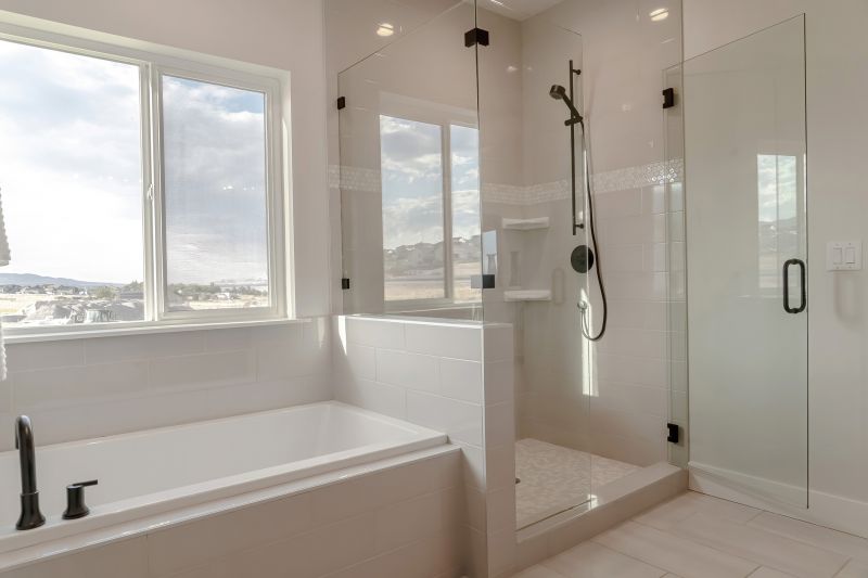 Glass Enclosure Bathtub